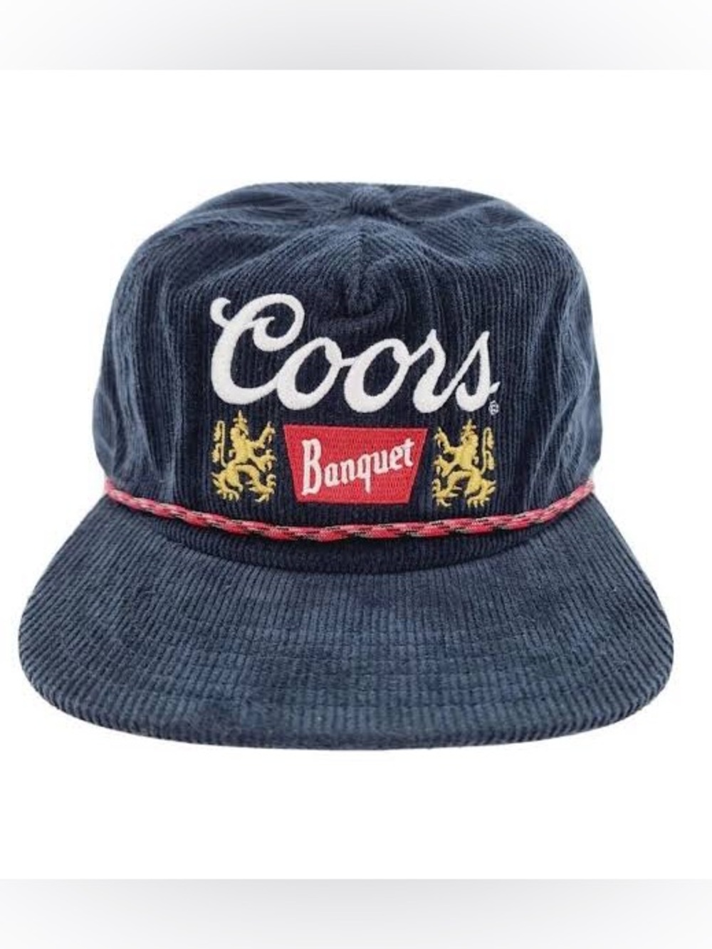 Coors Banquet Corduroy SnapBack Vintage Style Hat